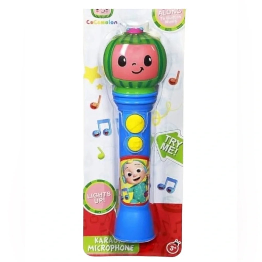 1⚡️Cocomelon Colorful Karaoke Microphone for Kids
